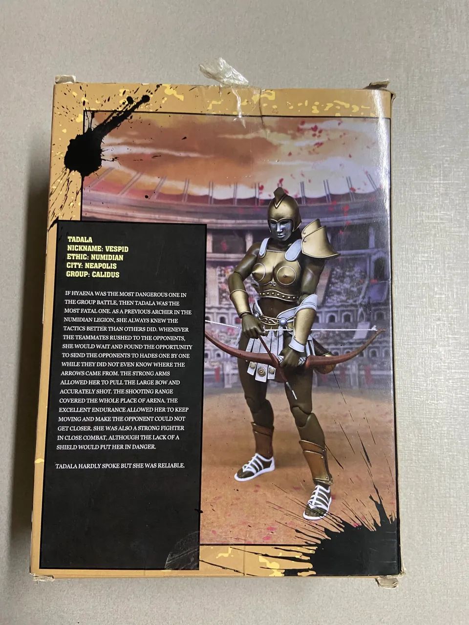 Tadala Vespid- Xesray Studios - Action Figure Completa e com caixa