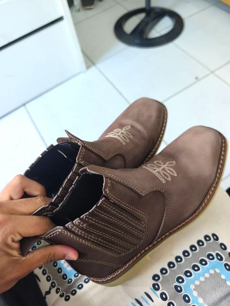 Bota masculina wersten - Foto 4