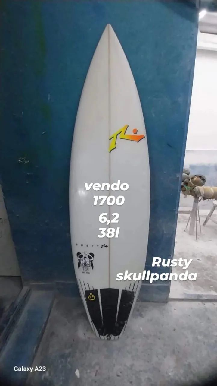 Prancha Rusty 6,2 38litros