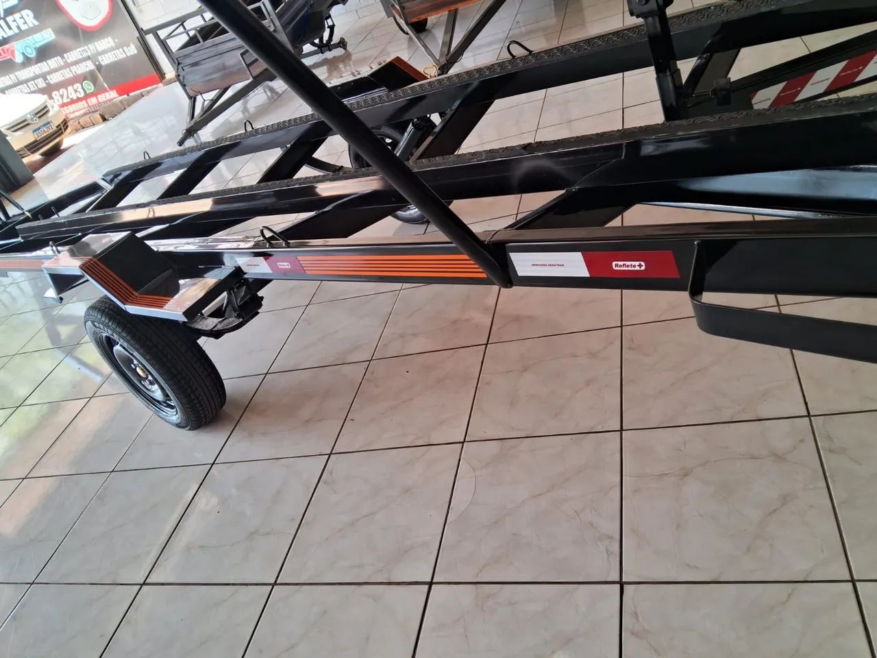 Carreta Berço para canoa  - Foto 12