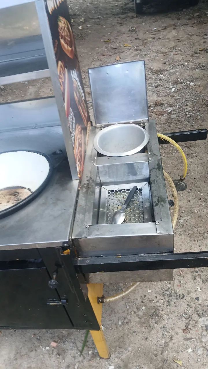Carrinho de lanche 3 em 1 - Foto 3