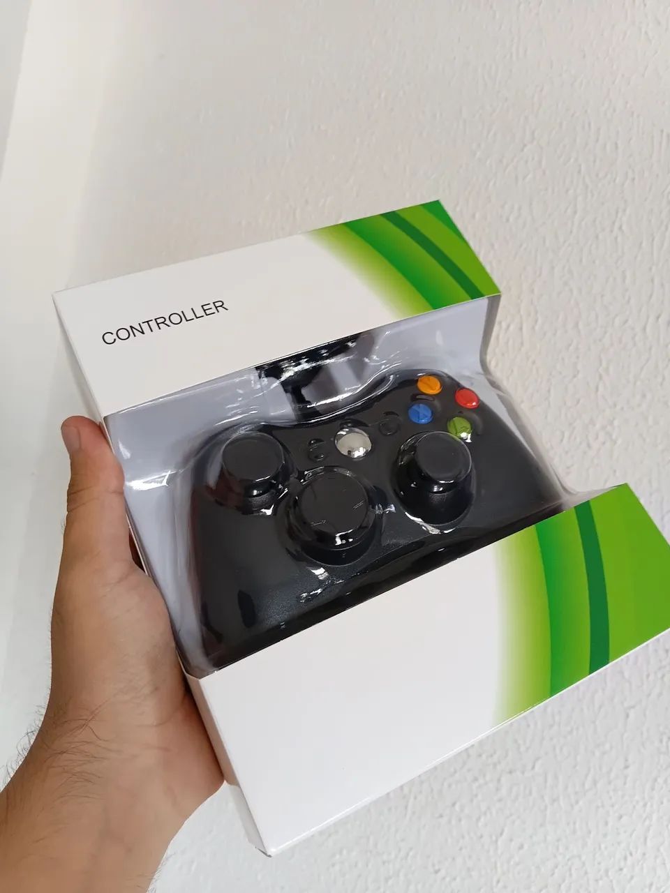 Controle Xbox 360 com fio - 10X SEM JUROS