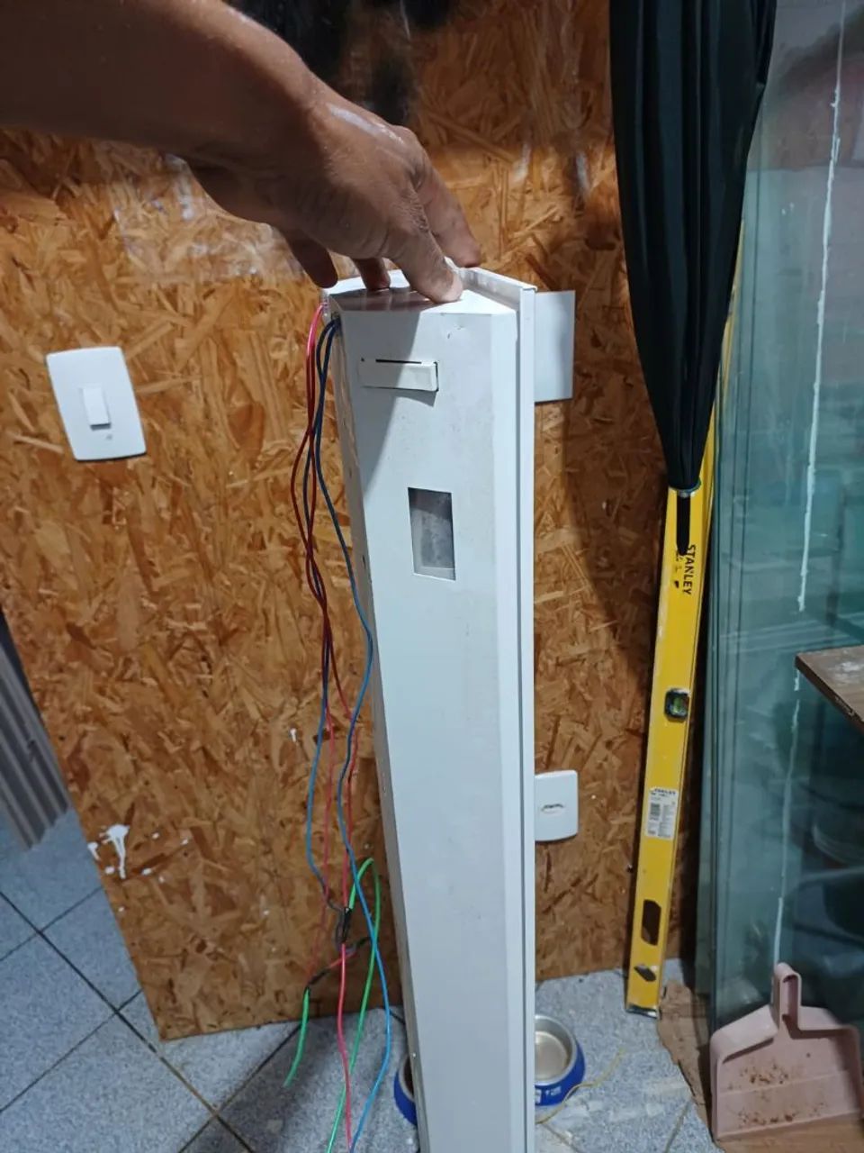 Luminaria teto calha de embutir 1,20mt - Foto 6