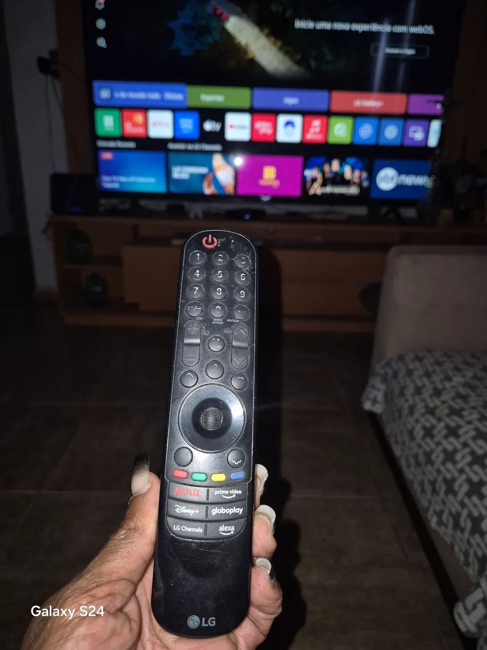 vendo TV LG Smart 75 polegadas com nota fiscal - Foto 3
