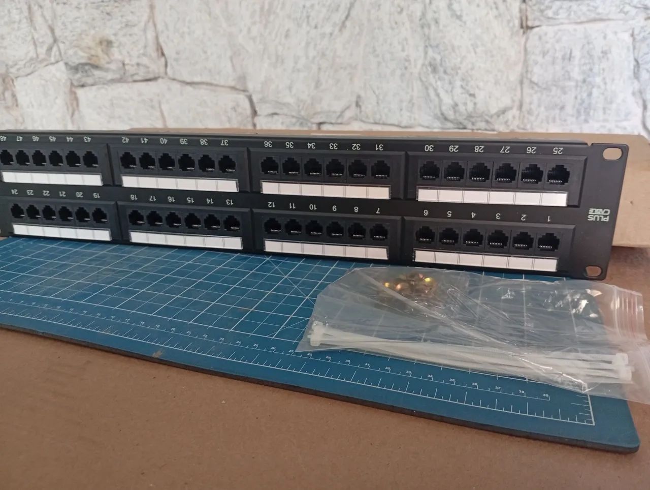 Patch Panel 48 Portas carregado ( Novo) - Foto 4