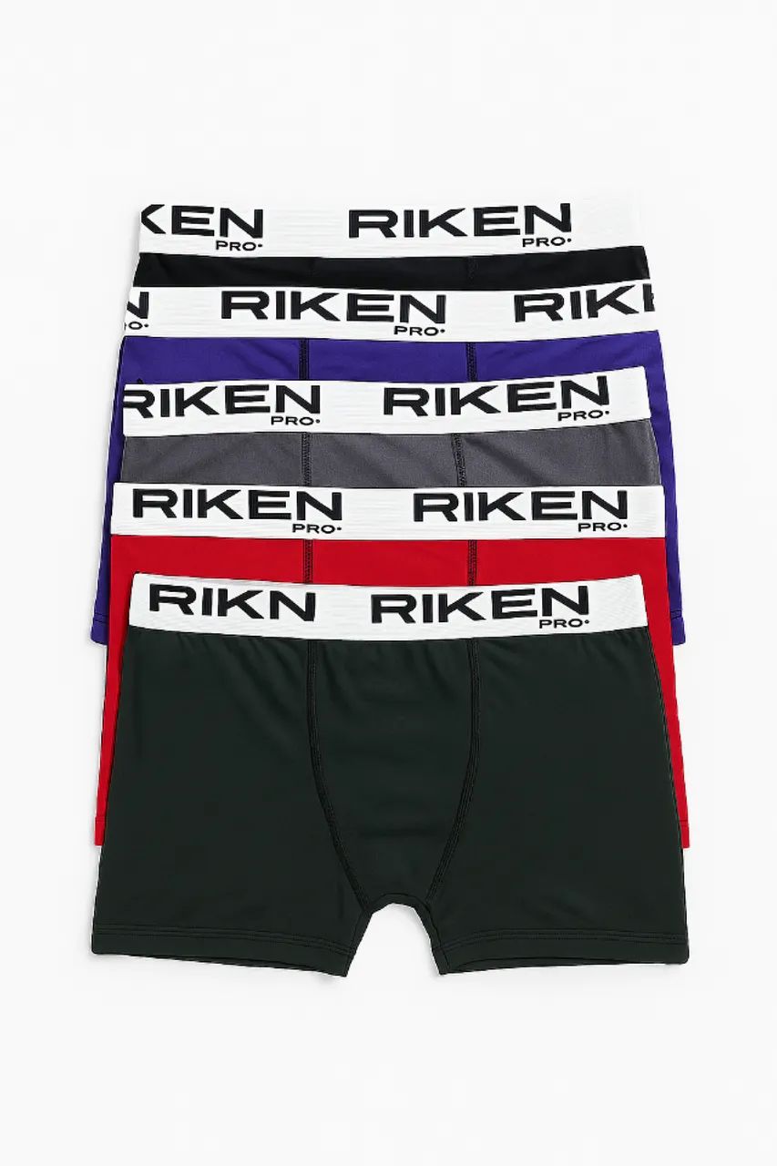 Kit 5 Cuecas Boxer Masculina Tam M