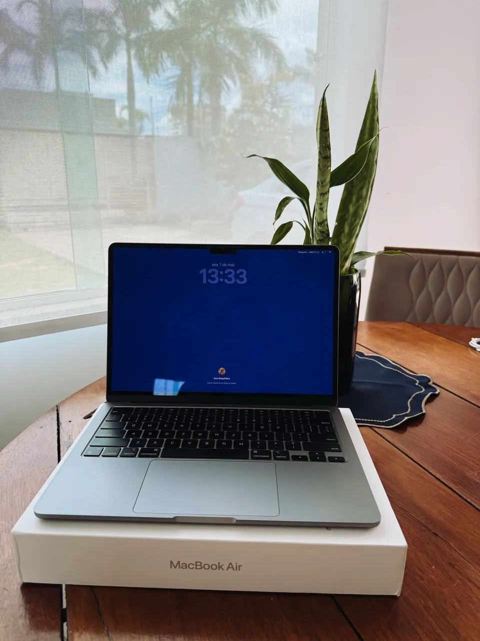 MacBook Air M2 Silver 13,6| Bateria 98% | Estado de novo
