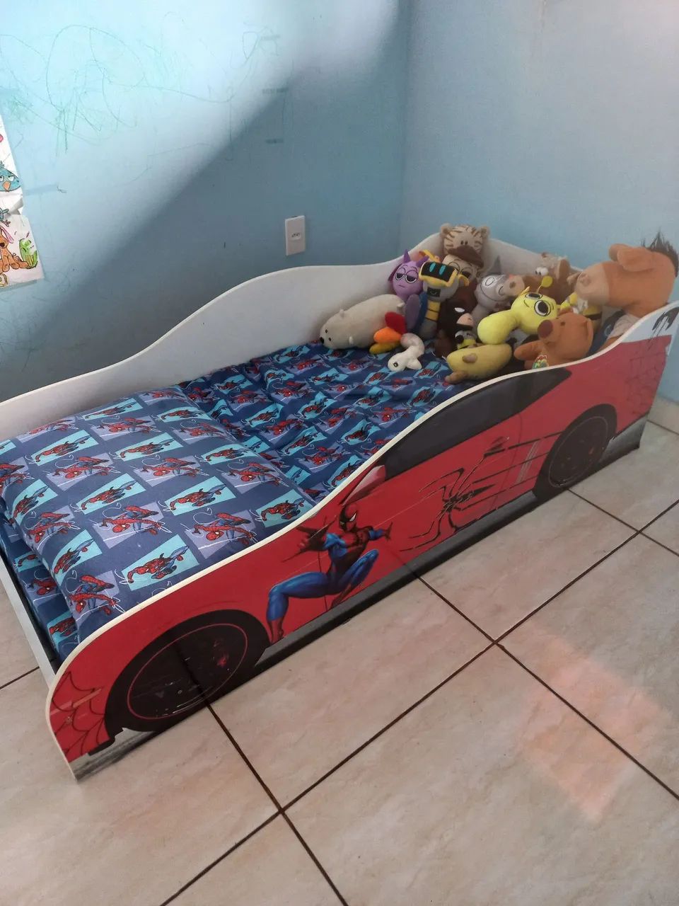 Cama Infantil Homem Aranha 