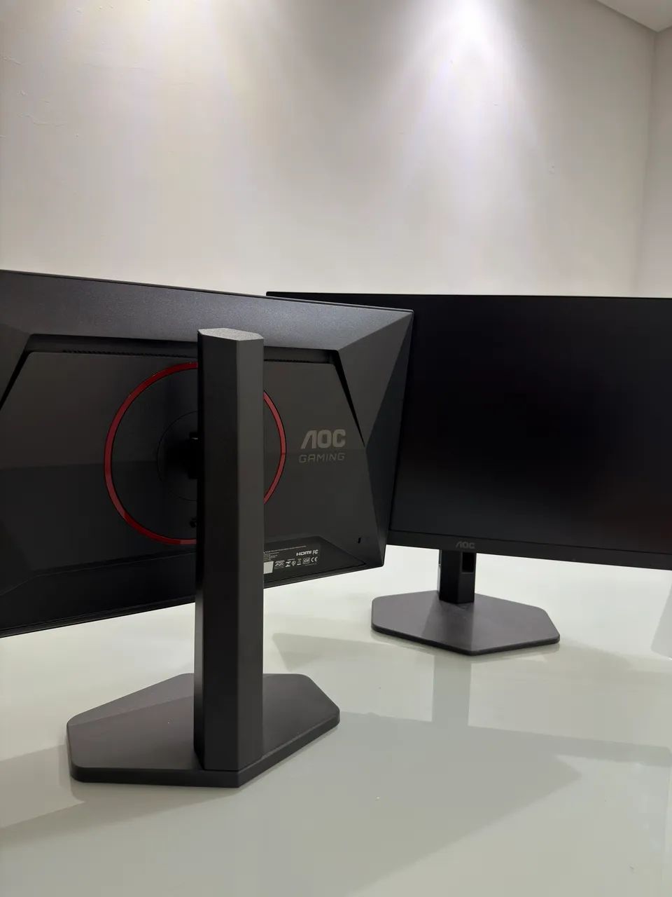 Par de Monitores  AOC 24 polegadas  - Foto 2