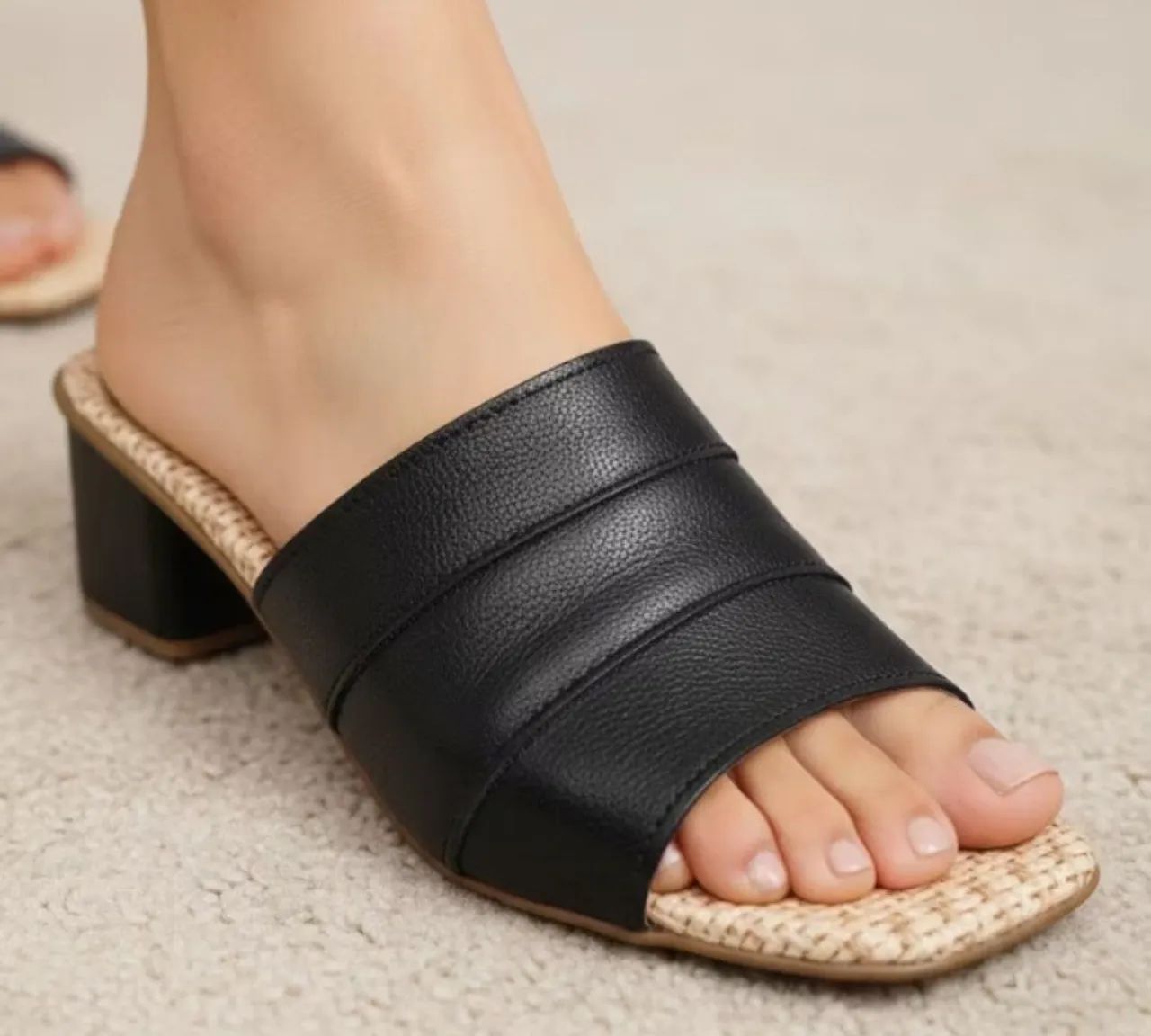 SANDALIAS DE COURO LEGITIMO - Foto 5