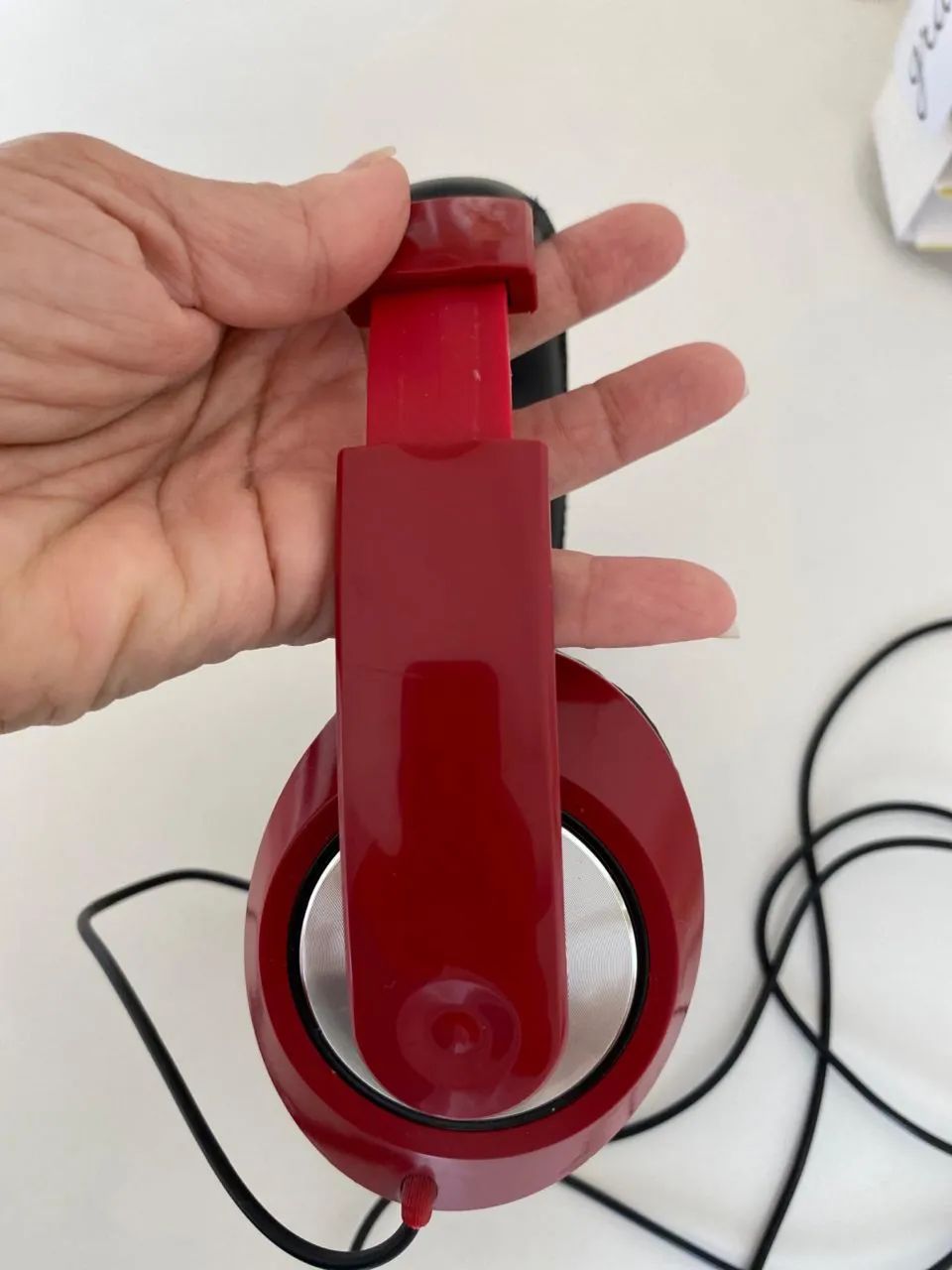 Fone de ouvido acolchoado com fio  - Foto 4