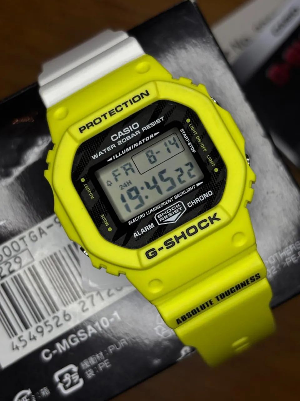 Casio G-shock DW-5600TGA - Absolute Toughness - Acessórios