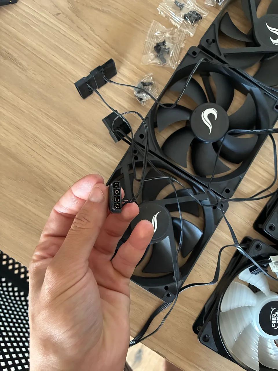 Kit Cooler FAN DeepCool RF-120 120mm - Foto 4
