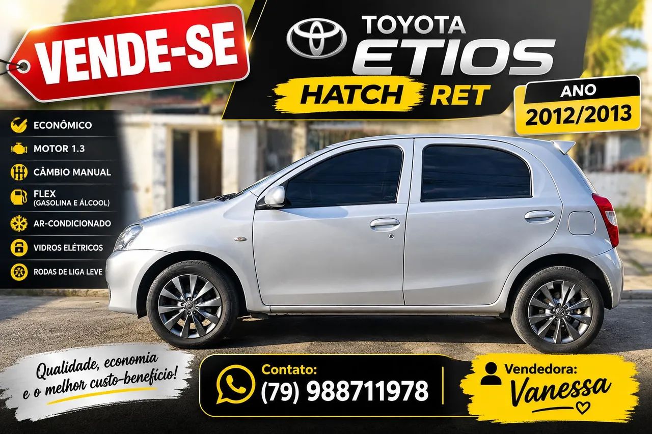 Toyota Etios 1.3 16V FLEX 2013