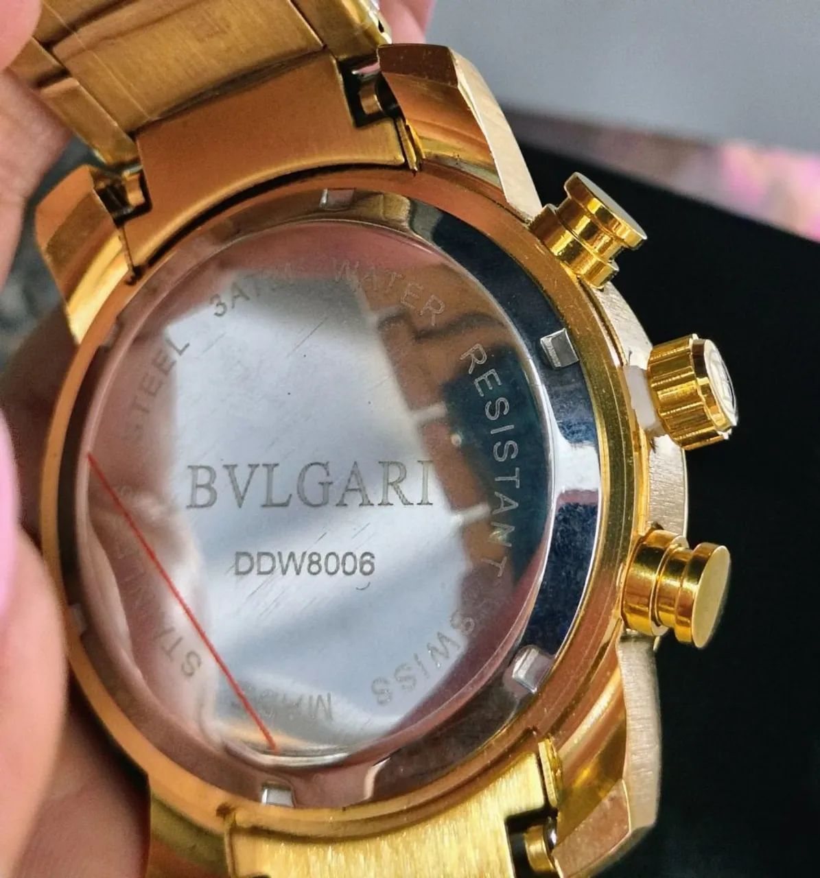 Relógio em aço inoxidável 18k - Foto 4