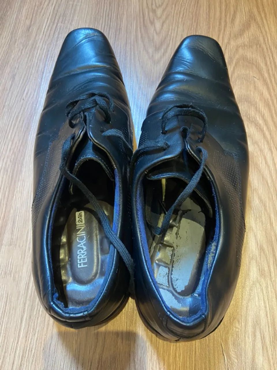 Sapato masculino preto n.º 40 - Foto 4