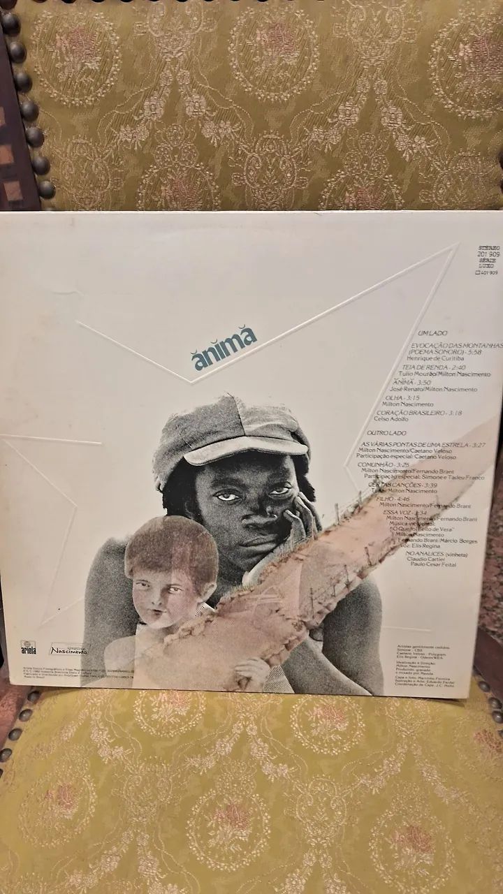lp vinil milton nascimento anima 1982 - Foto 2
