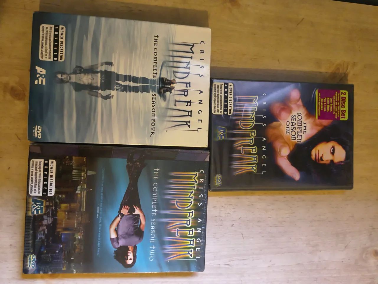 DVDs Criss Angel Mindfreak lacrados