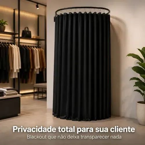 provador com cortina de parede  - Foto 2