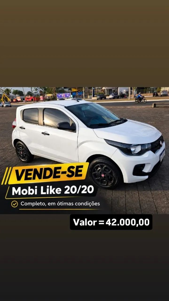 Fiat Mobi Like 1.0 Fire Flex 5P. 2020