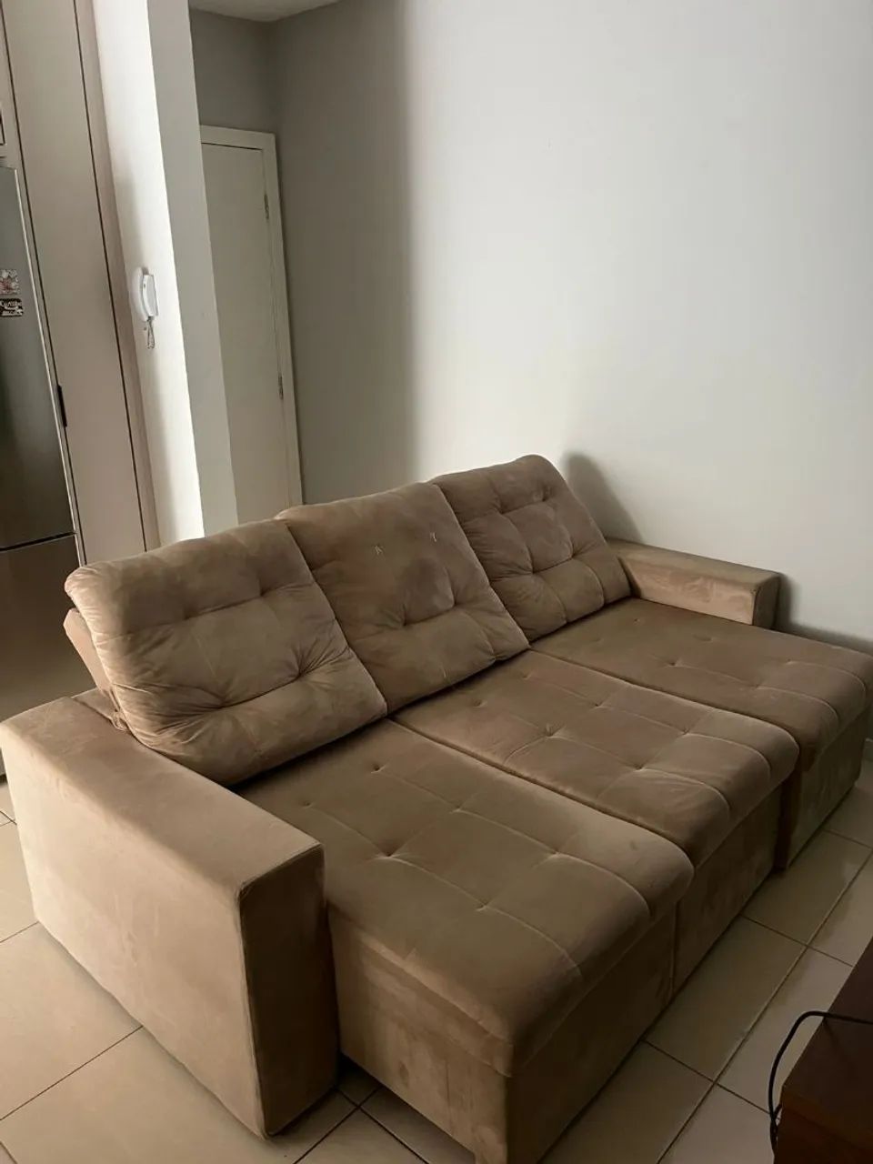Sofá 3 lugares reclinável