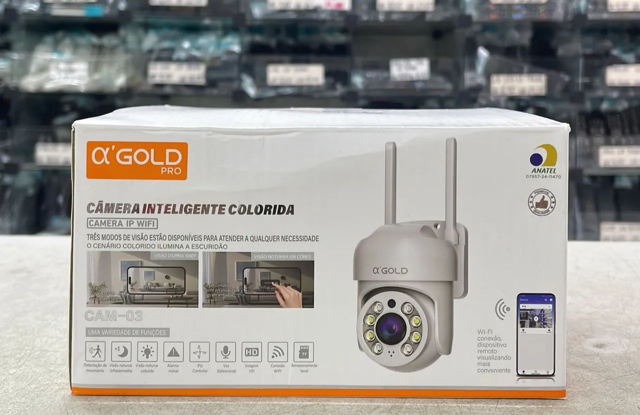 Camera de segurança wi-fi externa  - Foto 3