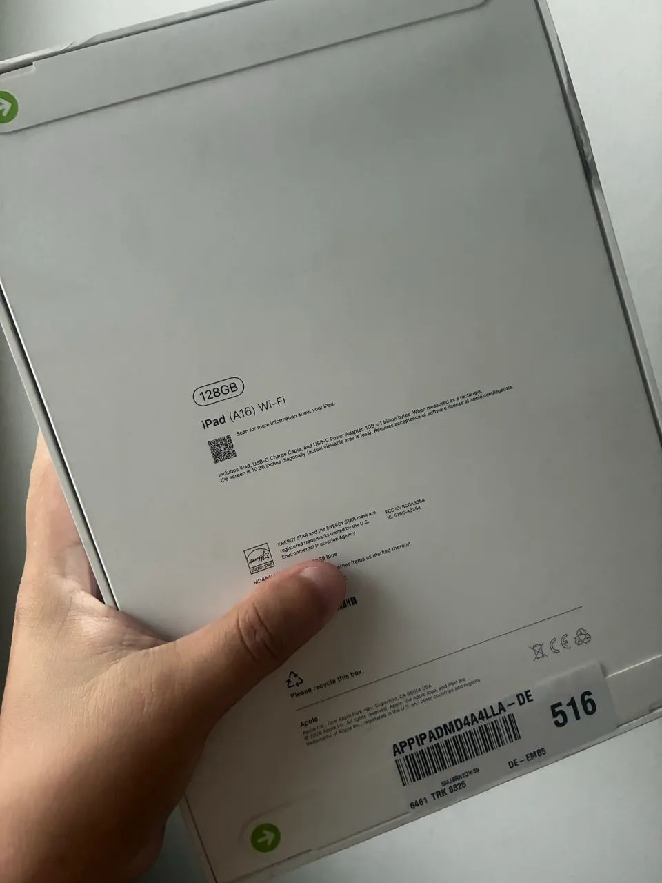 iPad 11 (A16) Wi-Fi 128gb Blue Lacrado - Foto 2