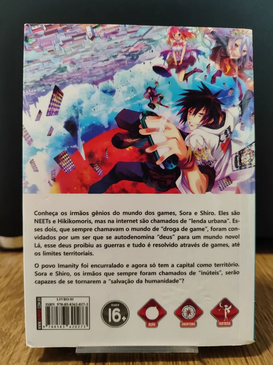 No Game No Life vol 1 Novel - Foto 2