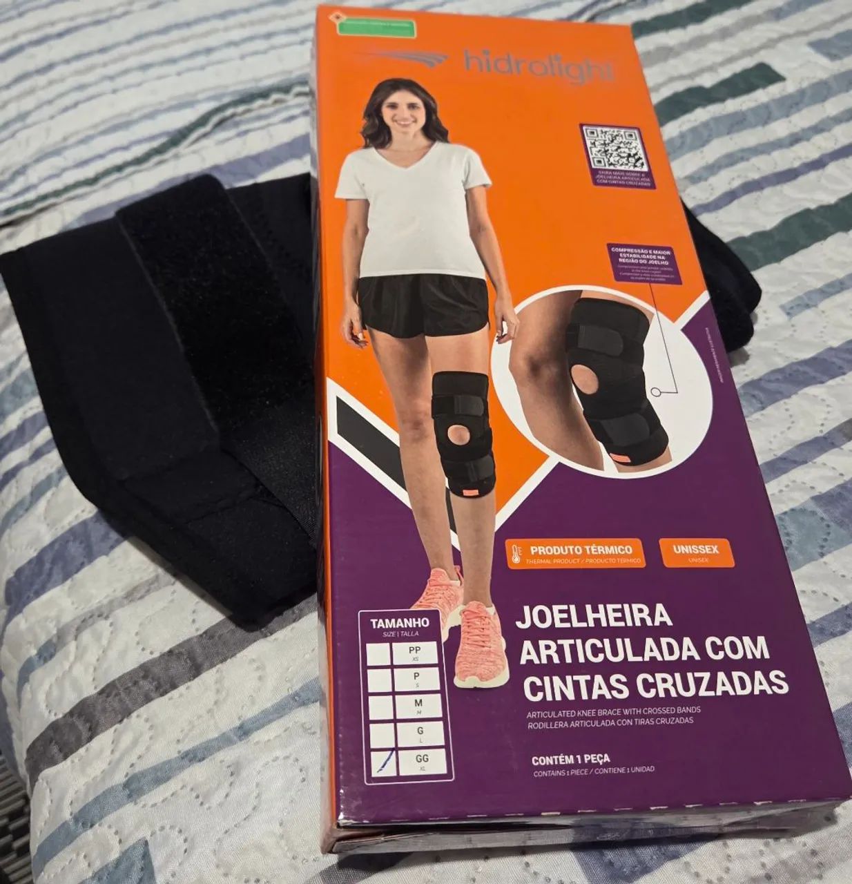 JOELHEIRA ARTICULADA COM CINTAS CRUZADAS  - Foto 3