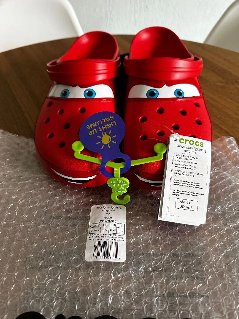 Crocs Relâmpago McQueen