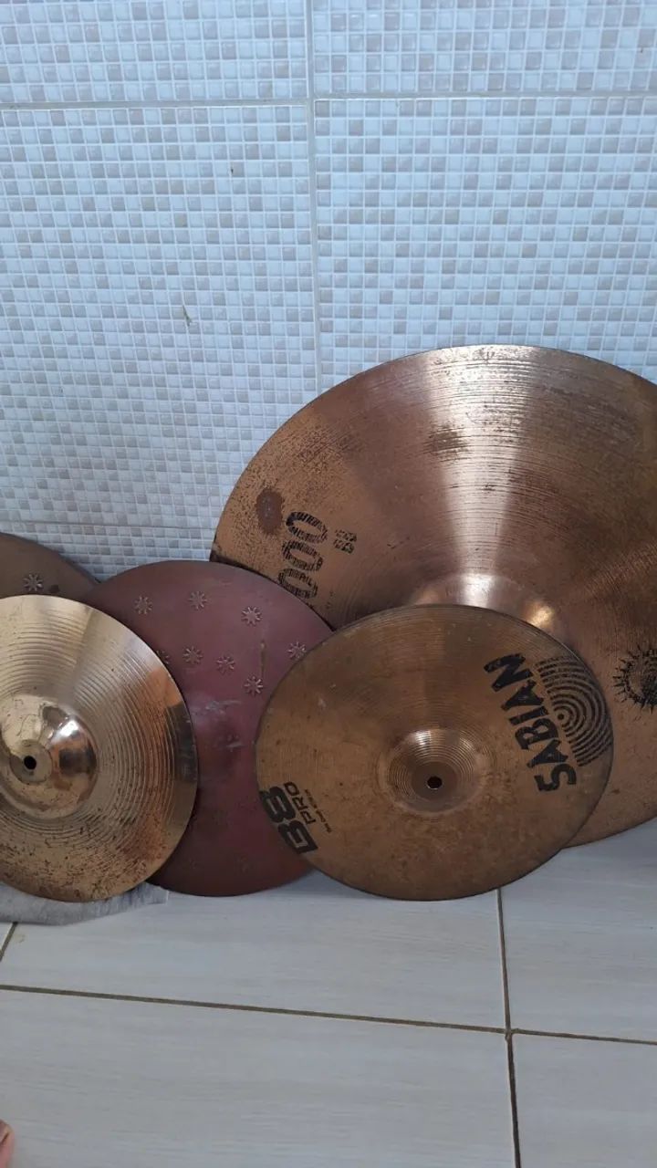 Pratos de bateria  - Foto 4