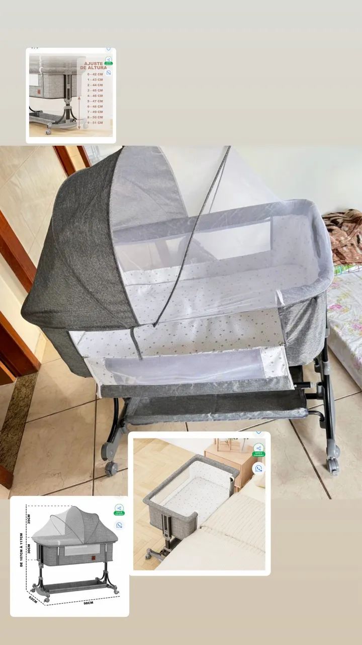 Vendo berço Moisés 