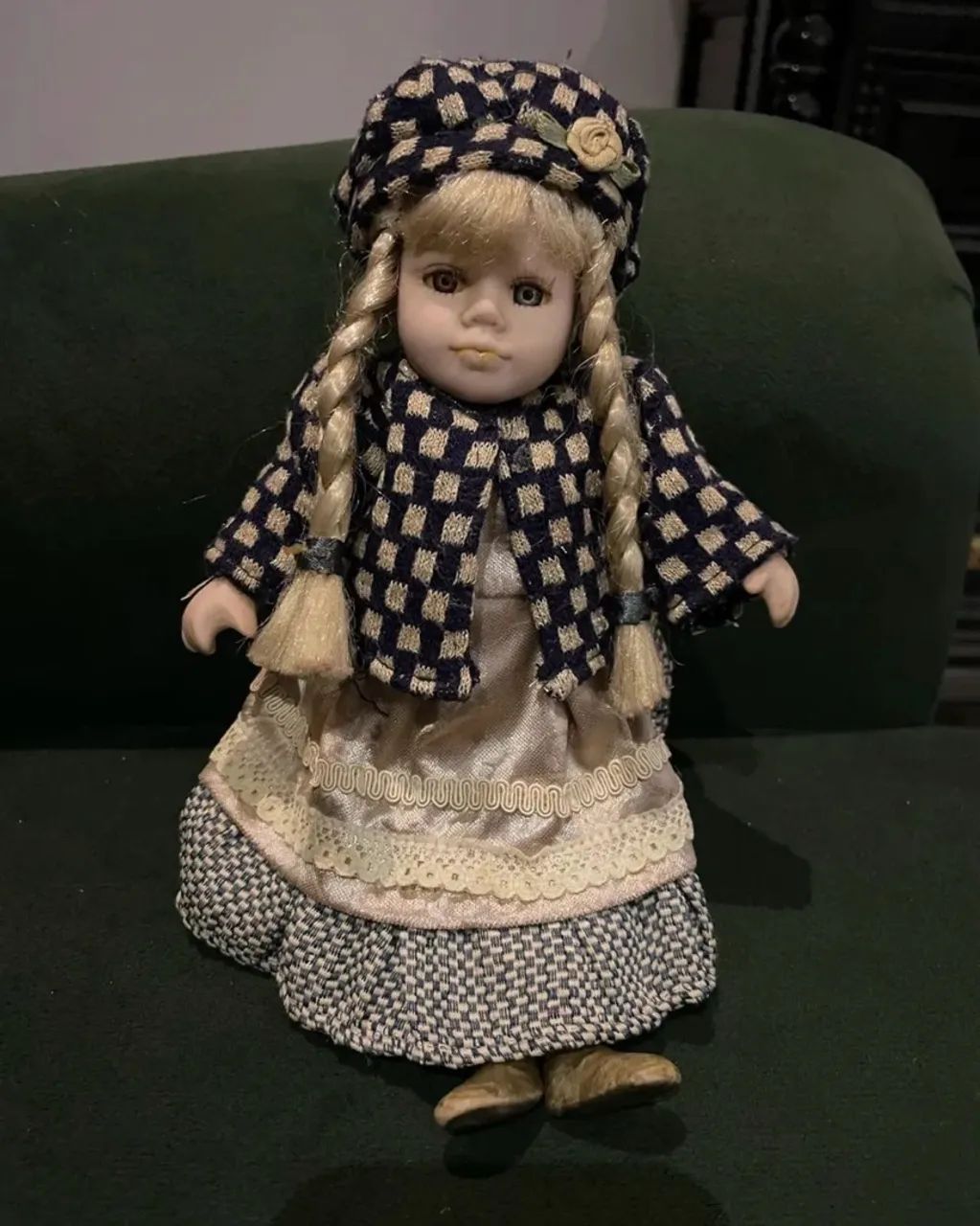 Conjunto de bonecas de porcelana  - Foto 2