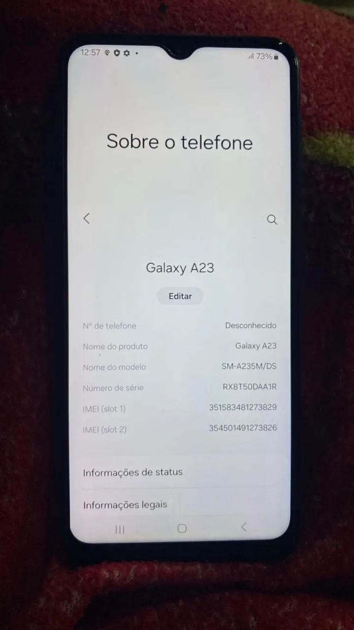 Celular Samsung galaxy 23  