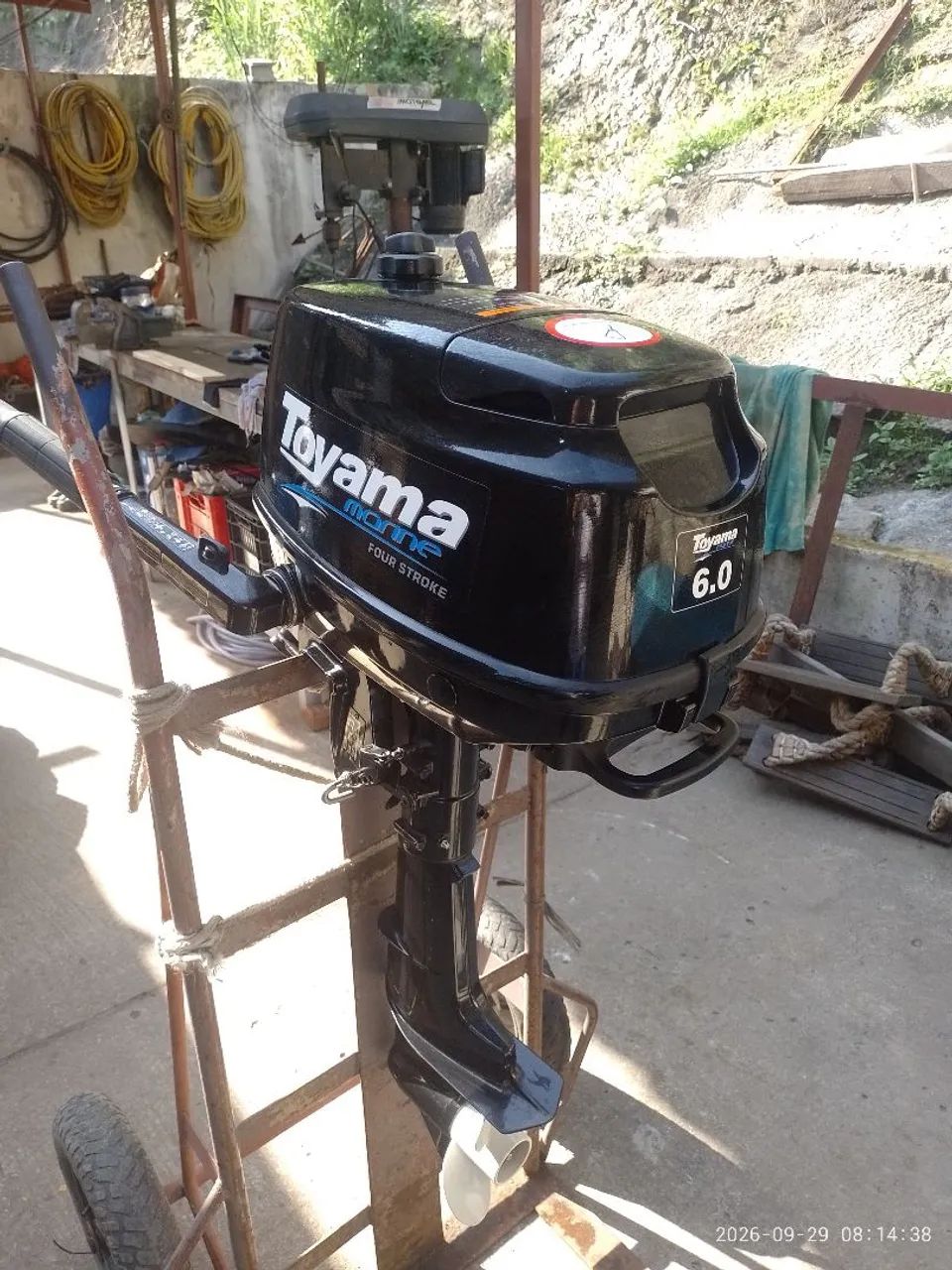 Motor de popa 6HP, 4 tempos  - Foto 2