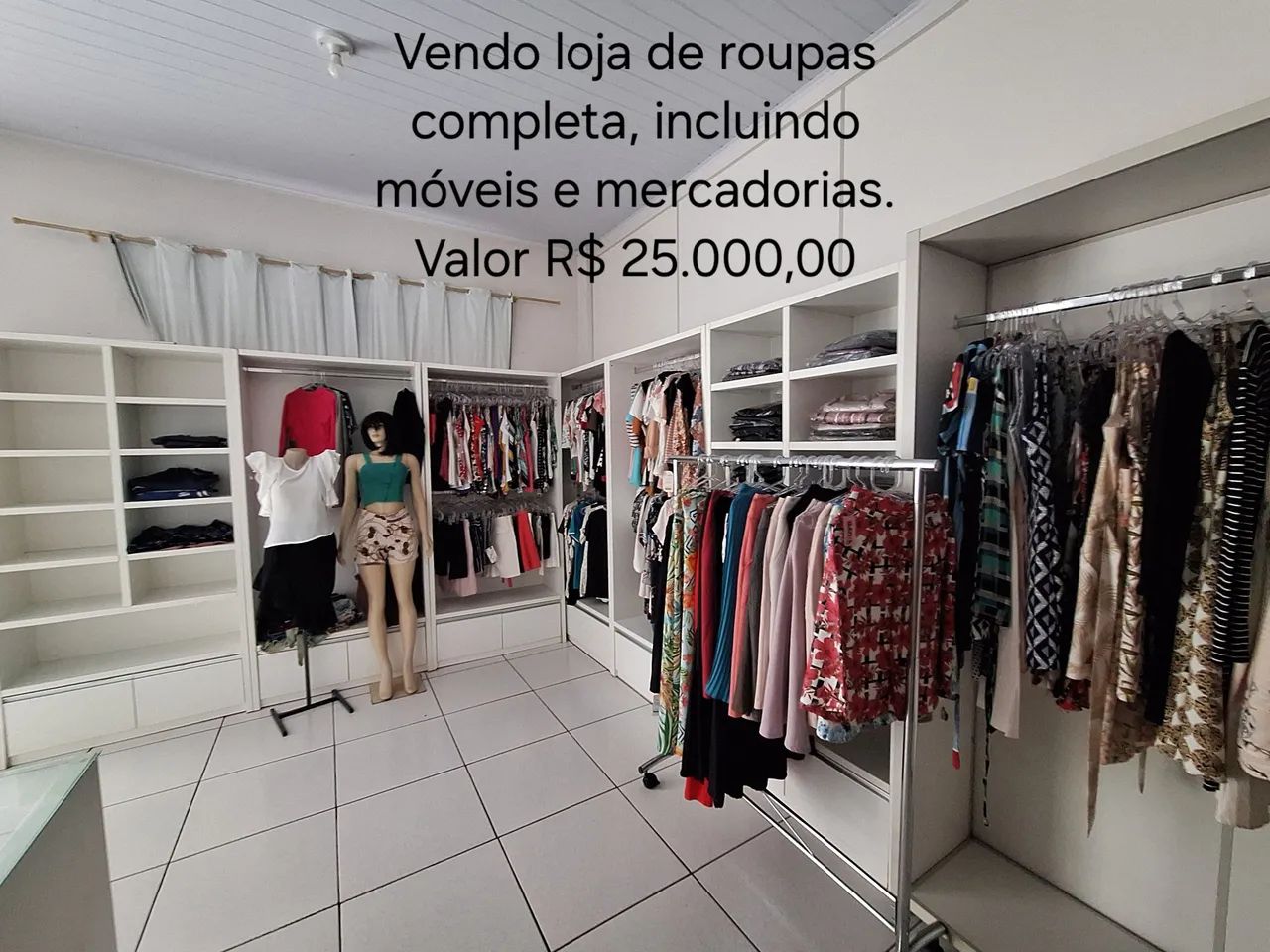 Vende ser uma loja completa 