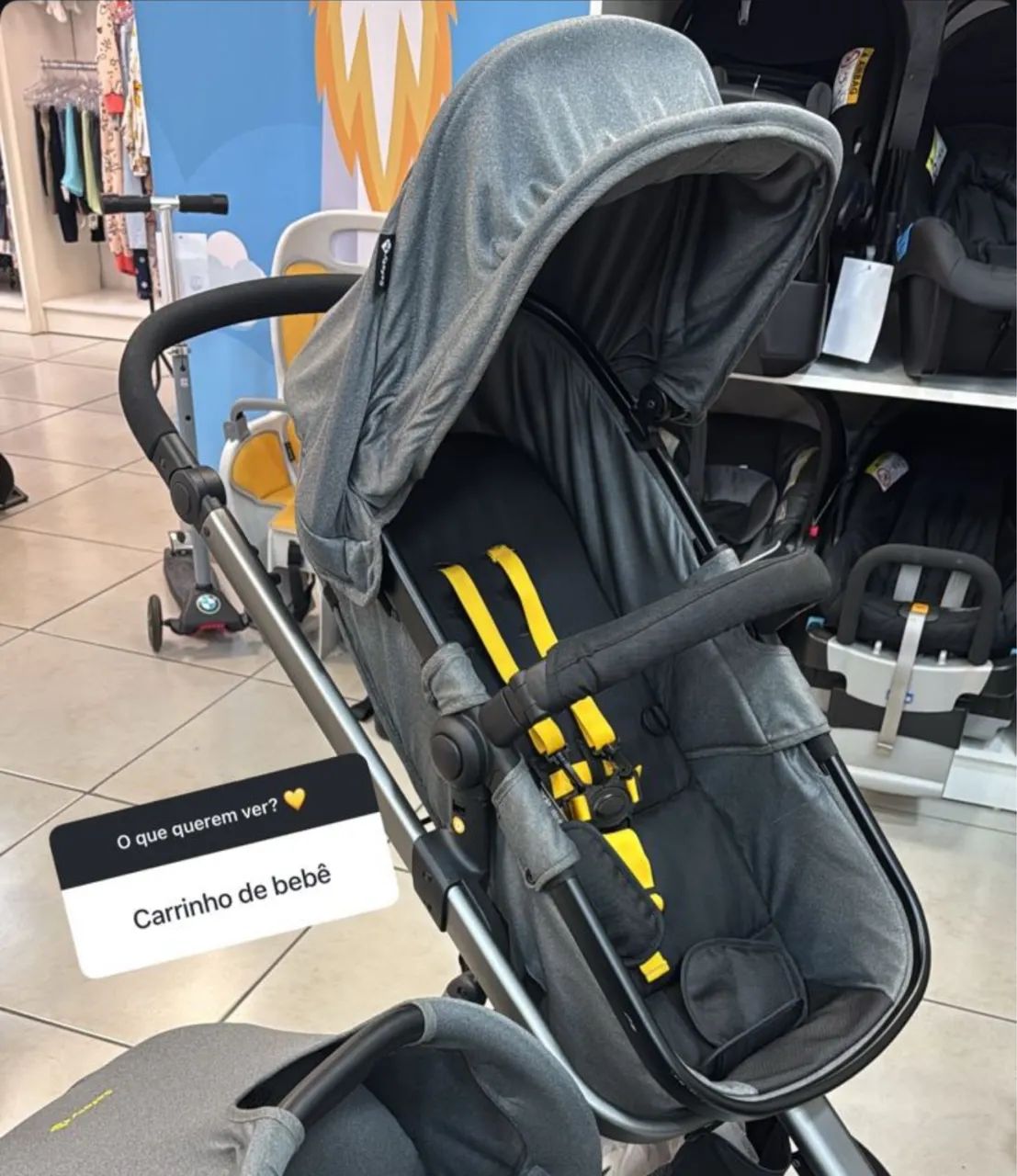 Carrinho de bebê Moisés + bebê conforto Safety
