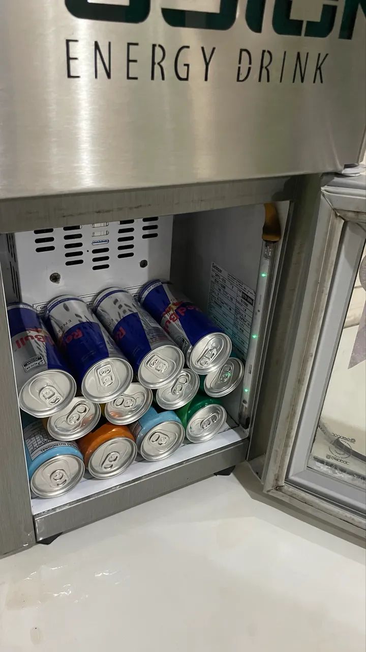 Frigobar expositor pequeno, top / red bull - Foto 3