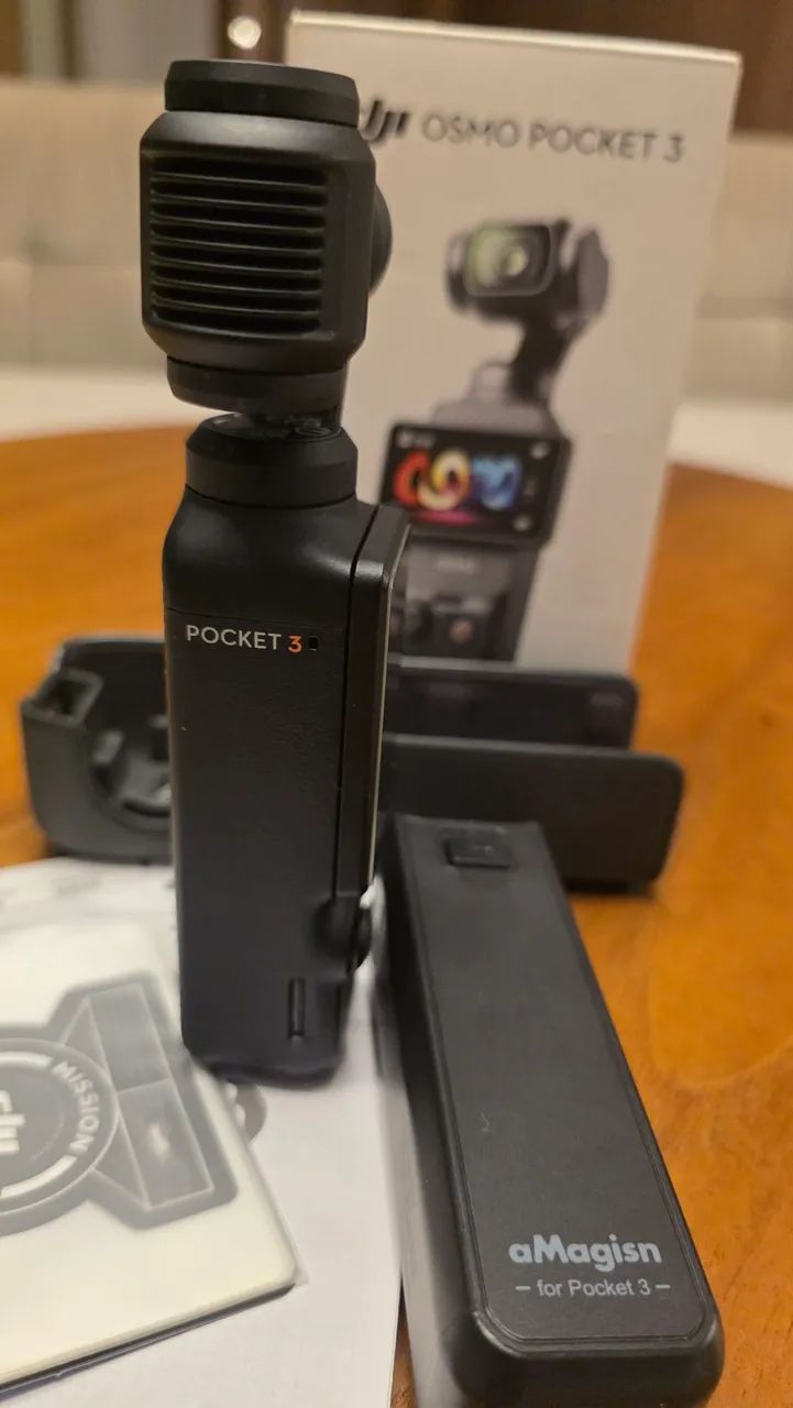 DJI Osmo Pocket 3 praticamente nova na caixa - Foto 4