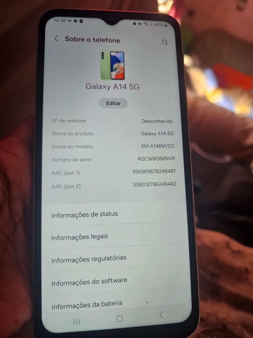 Smarthphone Samsung A14 5g - Foto 2
