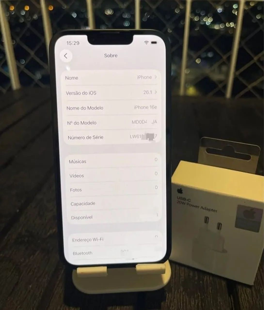 IPhone 16E 256GB/novo - Foto 2