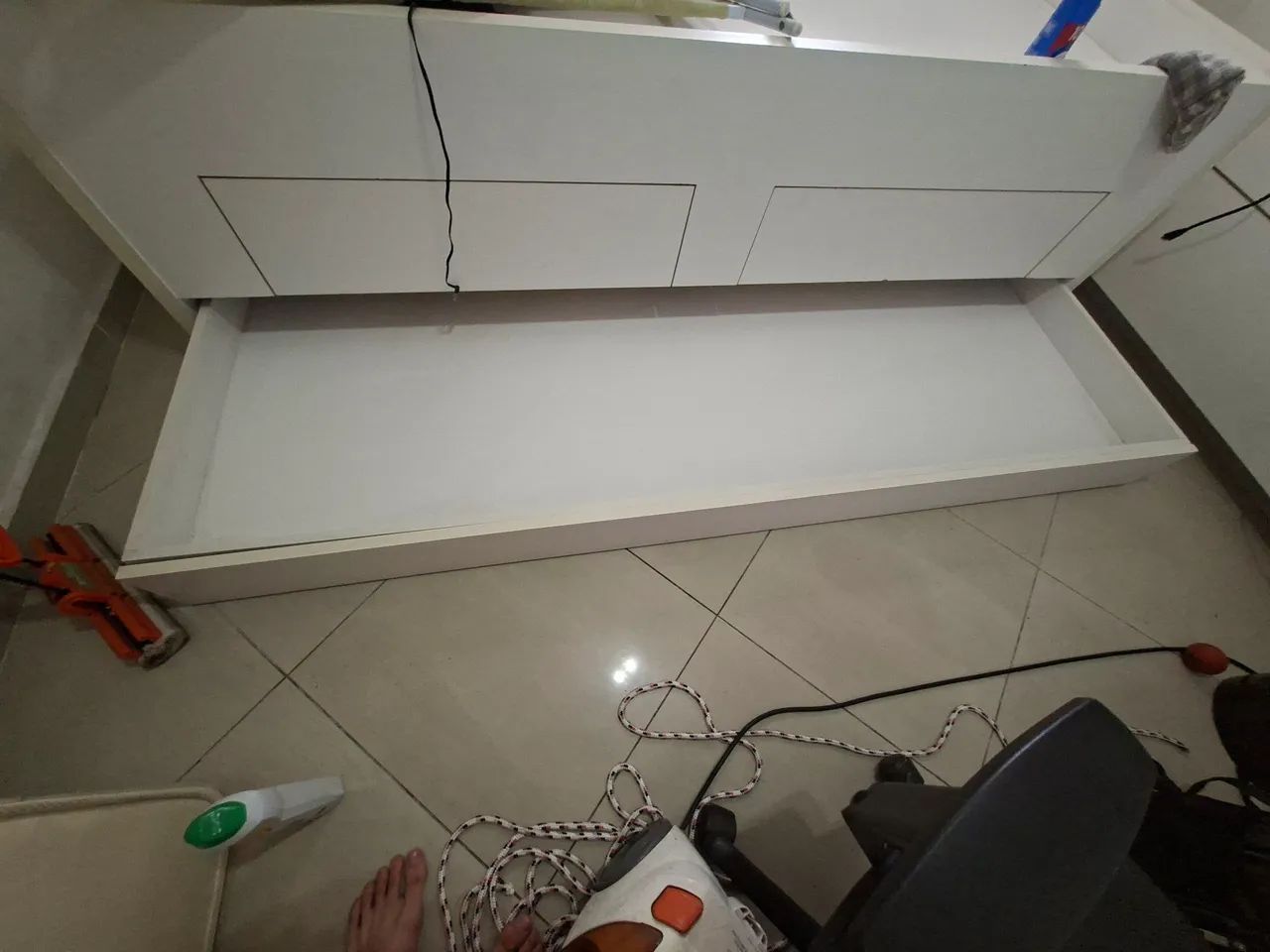 Cama de solteiro com gaveta e cama auxiliar  - Foto 5