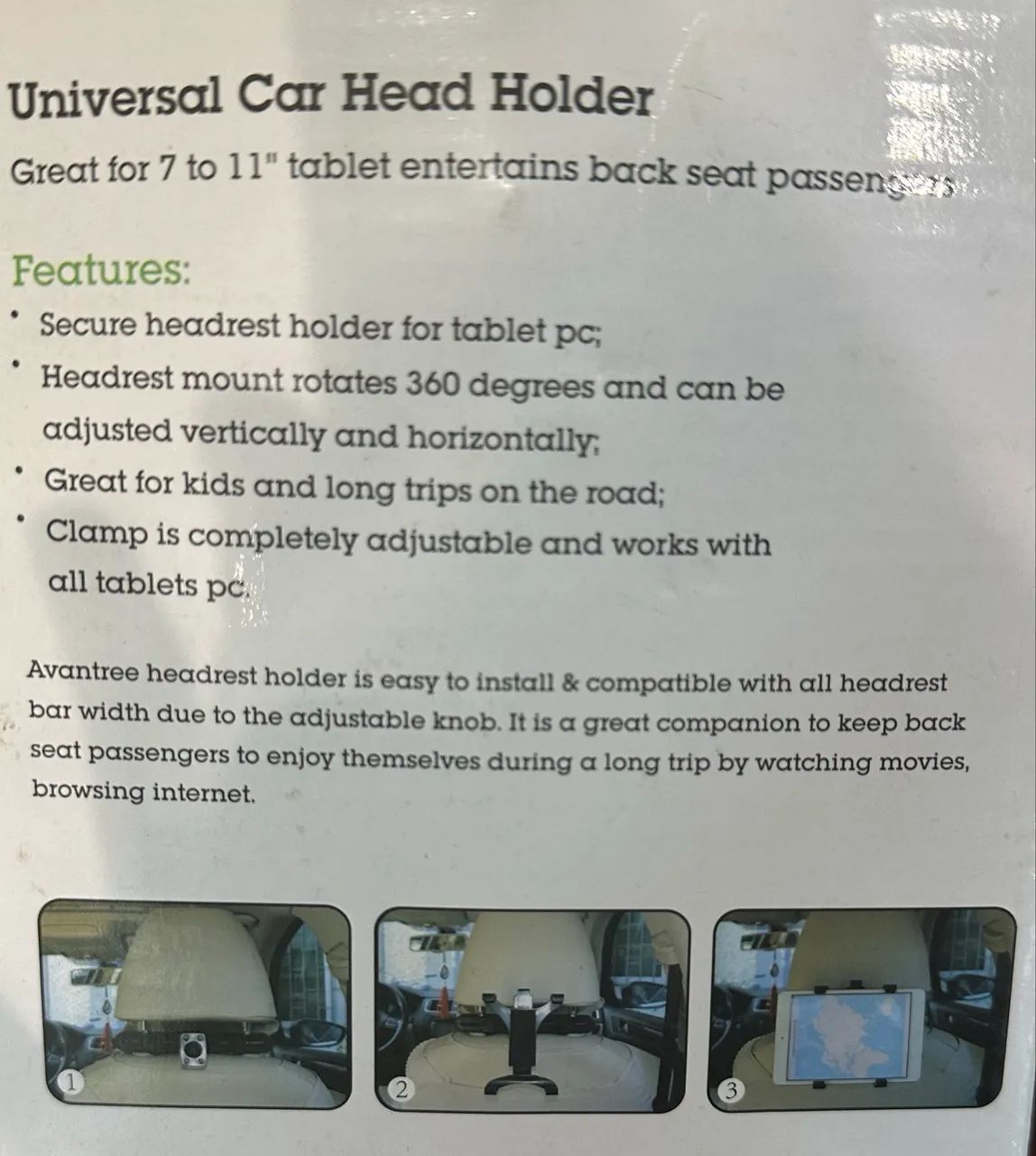 Suporte de tablet para carro - Foto 3