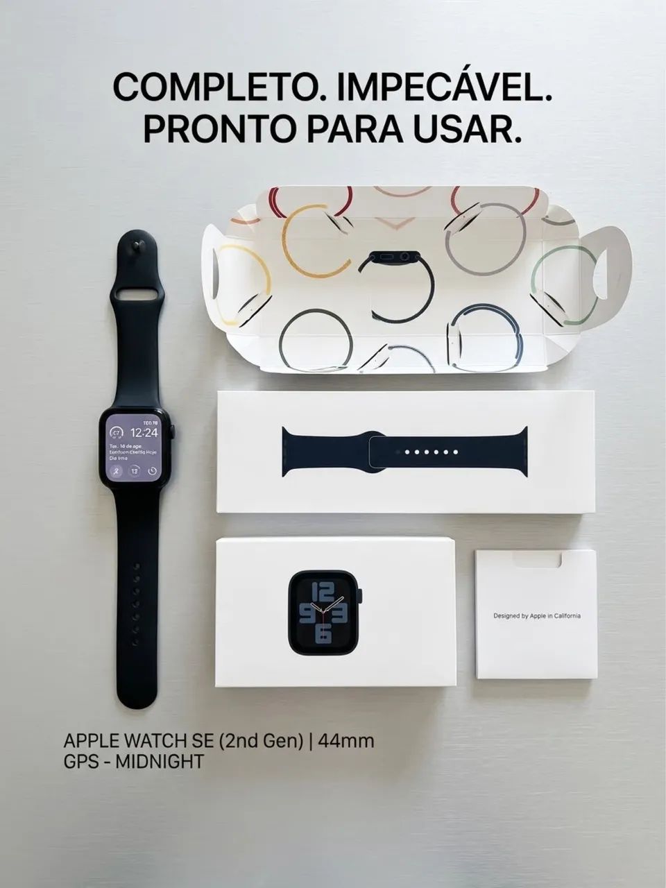 Apple Watch SE 2 GPS 44mm Midnight
