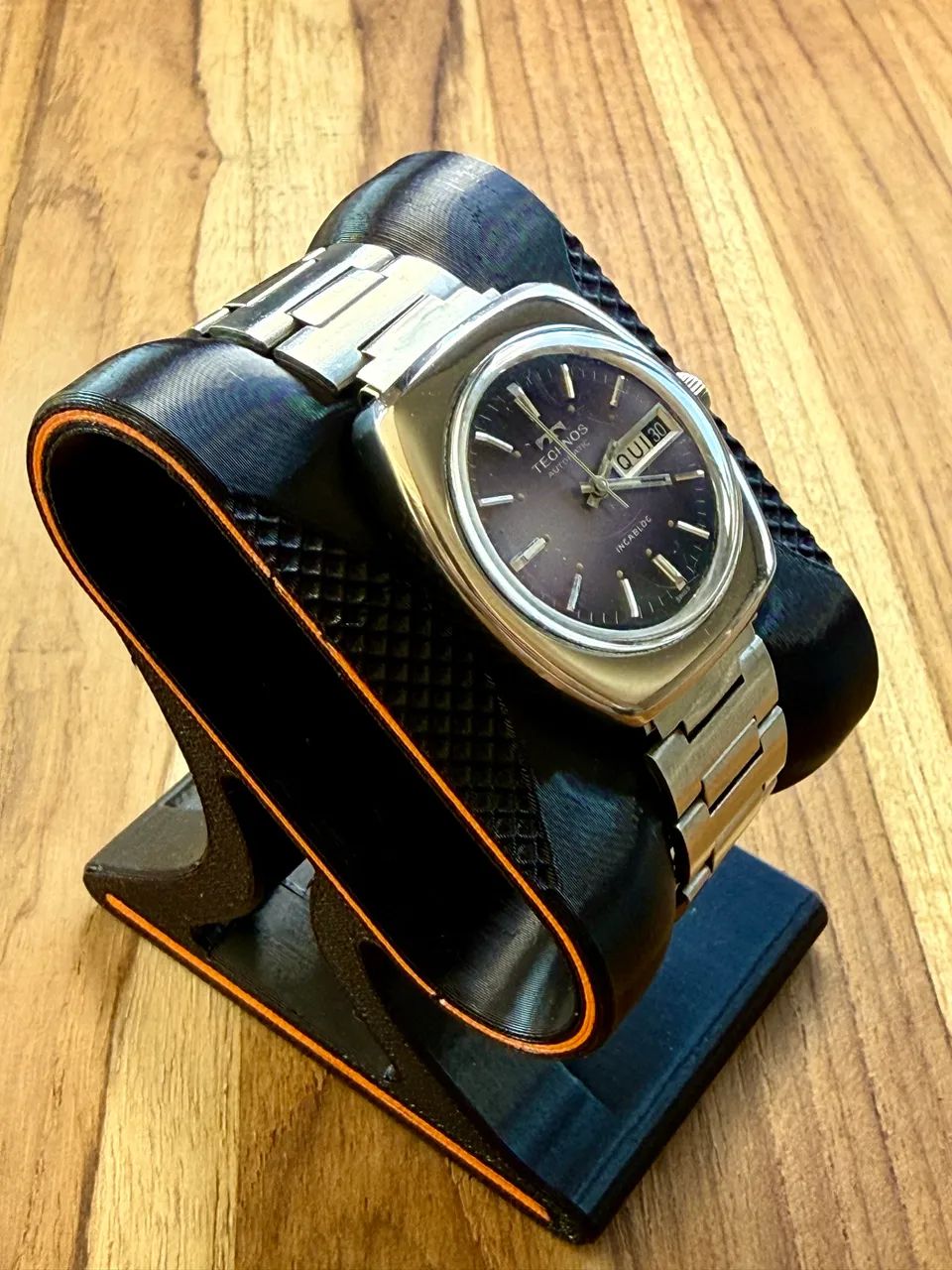 Relógio Technos Automatic Incabloc - 1972 - Foto 3