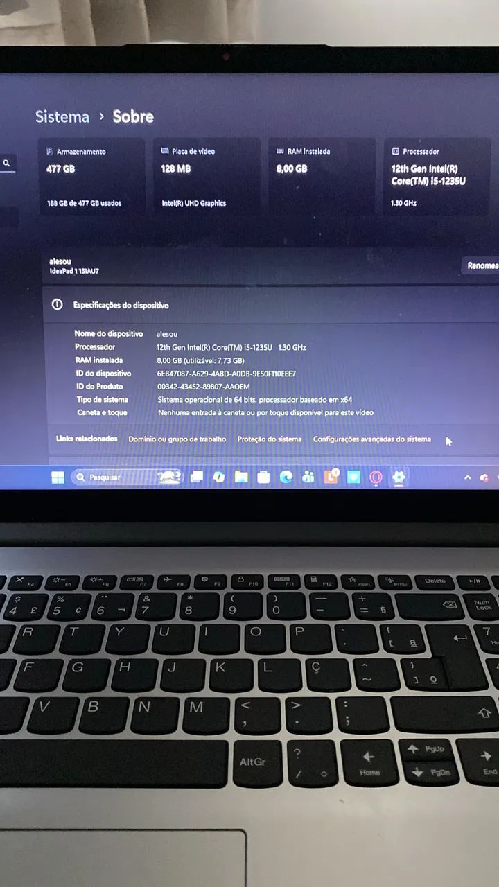Notebook Lenovo - Excelente Estado - Foto 5