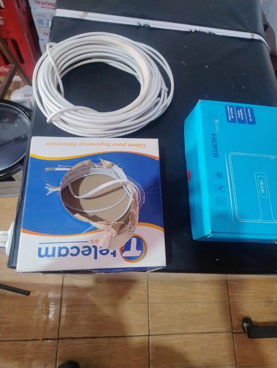 vendo  cabos e dvr