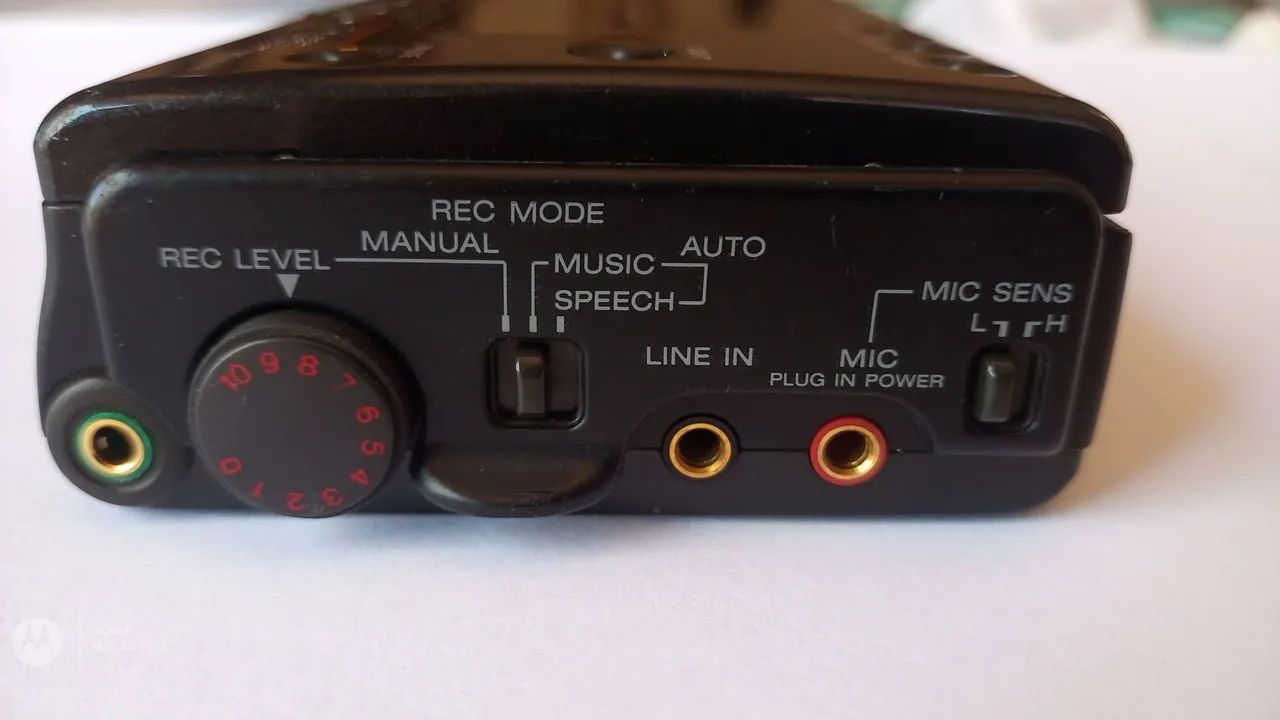 Sony TCD-D8 DAT Walkman Digital Portátil - Raridade - Microfones e