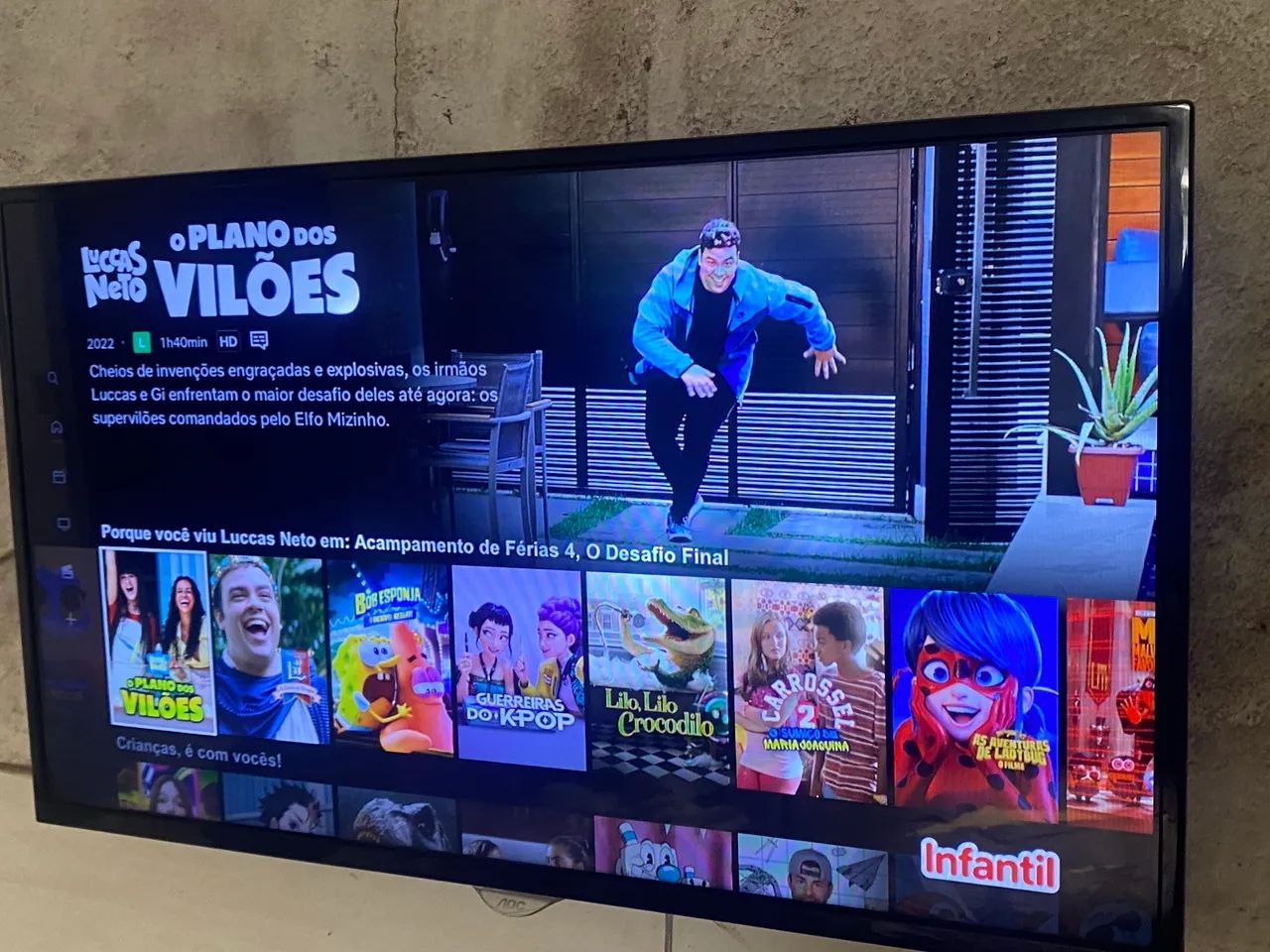 Tv smart 32 polegadas AOC