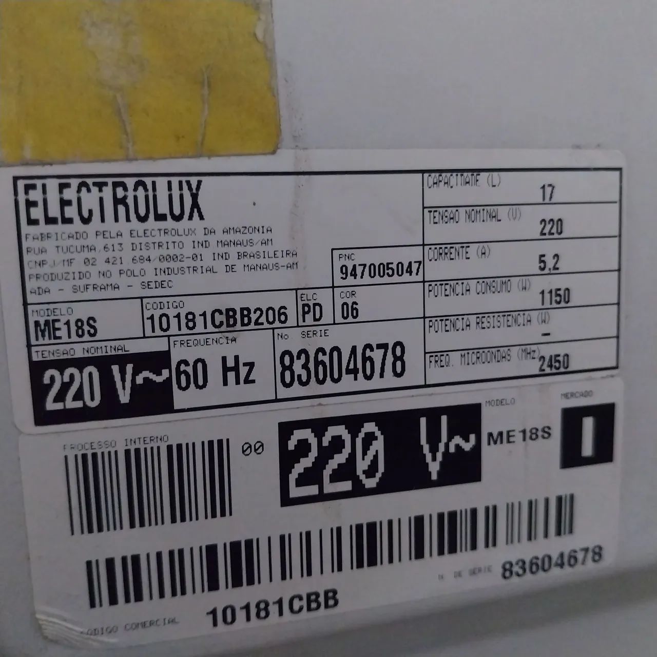 Micro-ondas Electrolux 17l - Foto 5